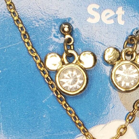Disney Mickey Mouse Necklace and Earrings Set - Picture 4 of 13
